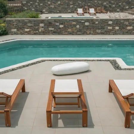 빌라 Aelia Paros Beachfront Villas-member Of My Hospitality 흐리시 악티